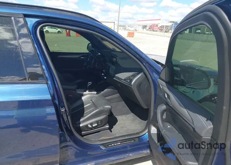 2020 BMW X3 M Competition z USA, uszkodzony, nr VIN 5YMTS0C00LLT10243